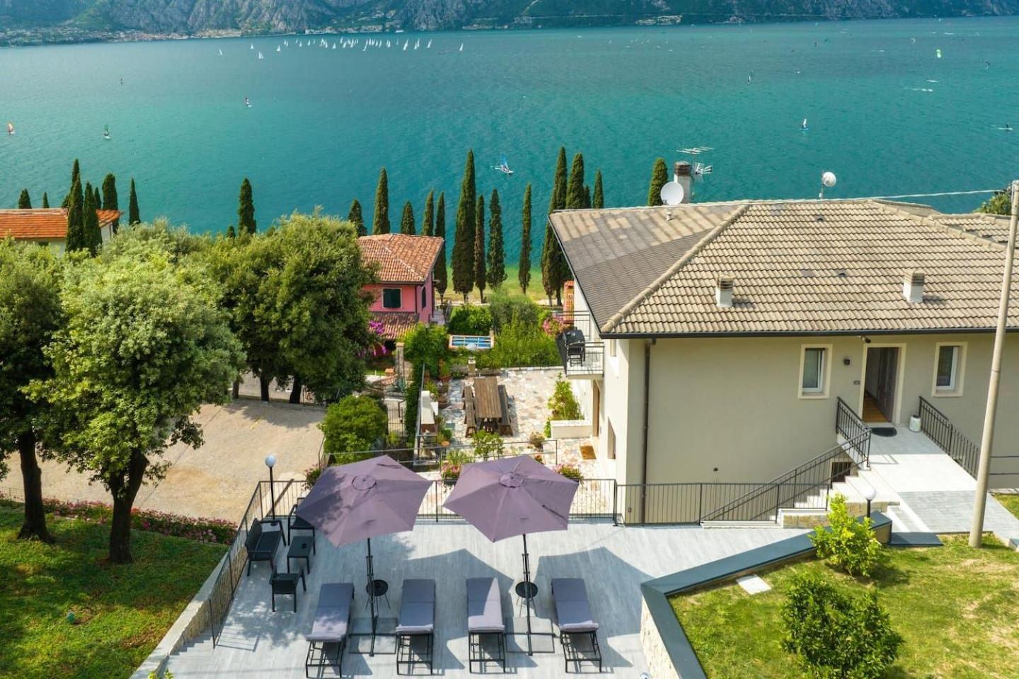 Finestra Sul Lago Malcesine Apt Riva Extérieur photo